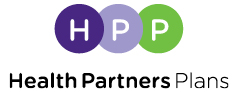 Logotipo estampado de Health Partners Plans